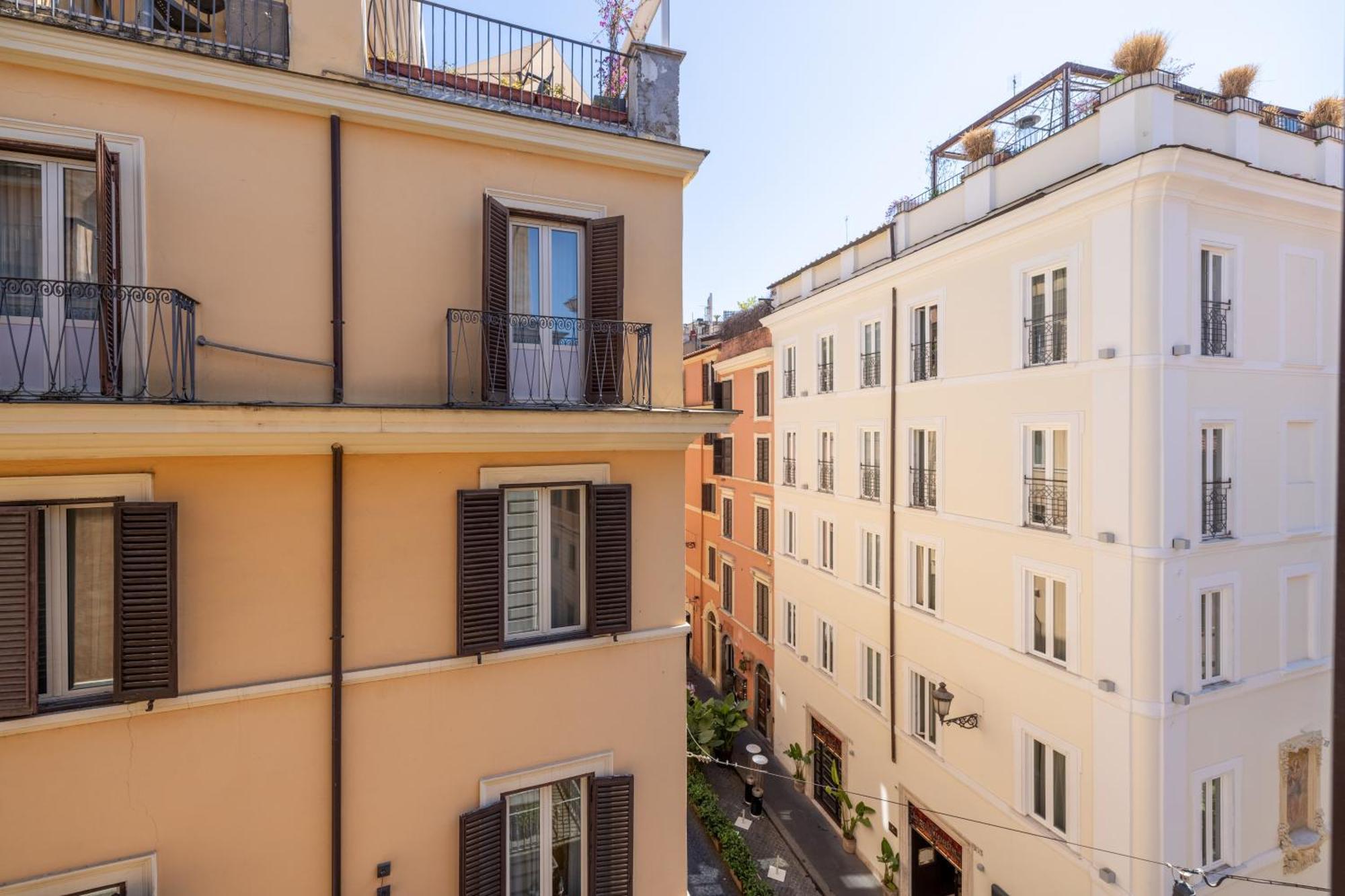 Charming Apartment At Spanish Steps, No Elevator Roma Exterior foto