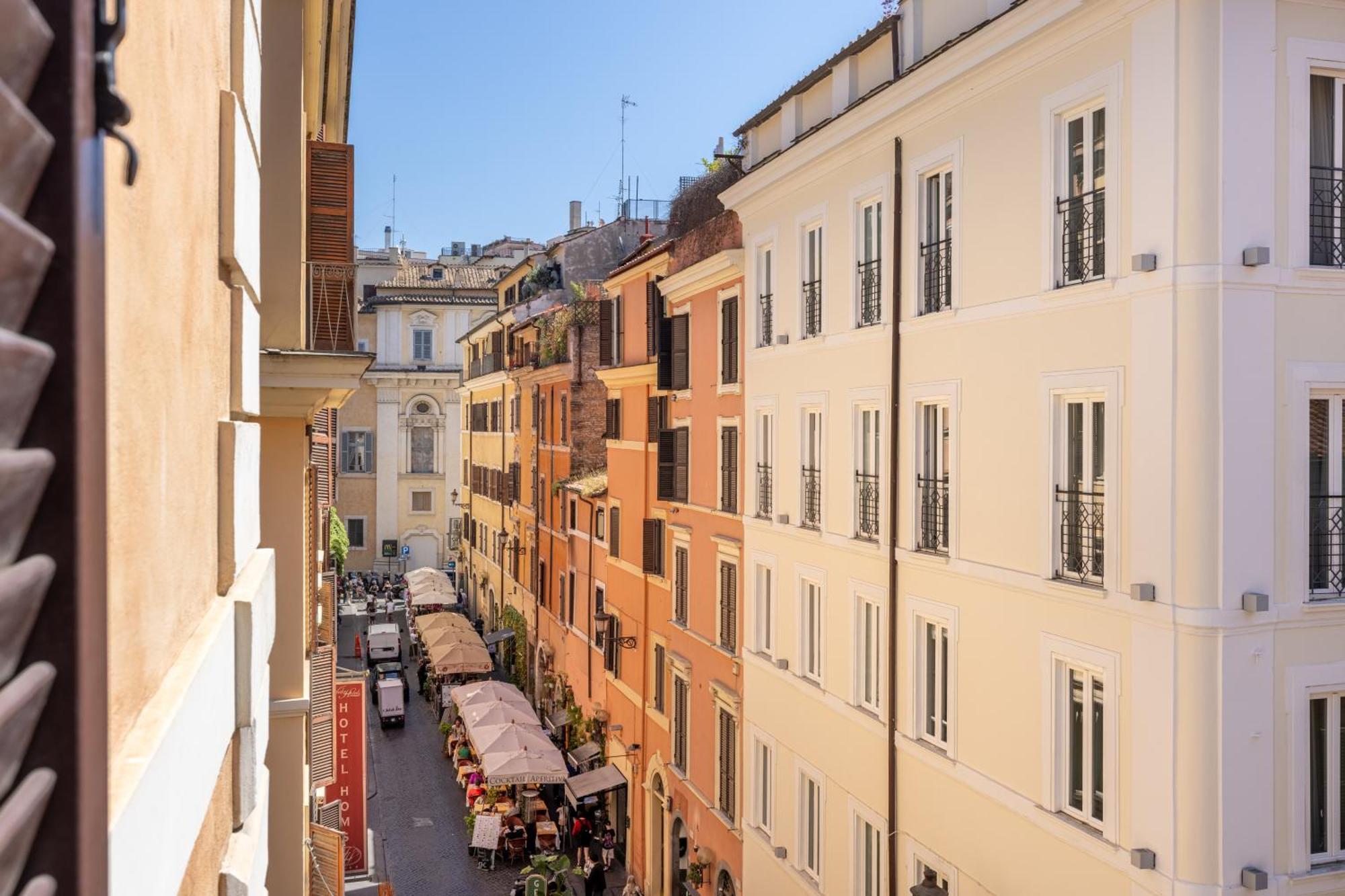 Charming Apartment At Spanish Steps, No Elevator Roma Exterior foto